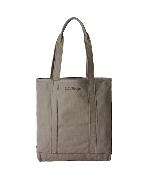 bonjour records(ボンジュールレコーズ)の「L.L.Bean/エル・エル・ビーン record tote bag for bonjor records exclusive(トートバッグ・レディース・チャコール/オレンジ・F)」の1枚目の写真