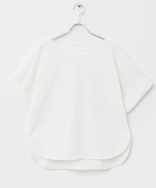 URBAN RESEARCH ROSSO（アーバンリサーチロッソ）の「UVカットデザインスリーブプルオーバー（Tシャツ/カットソー・レディース・OFF WHITE/MOCHA/YELLOW/NAVY・FREE）」の12枚目の写真