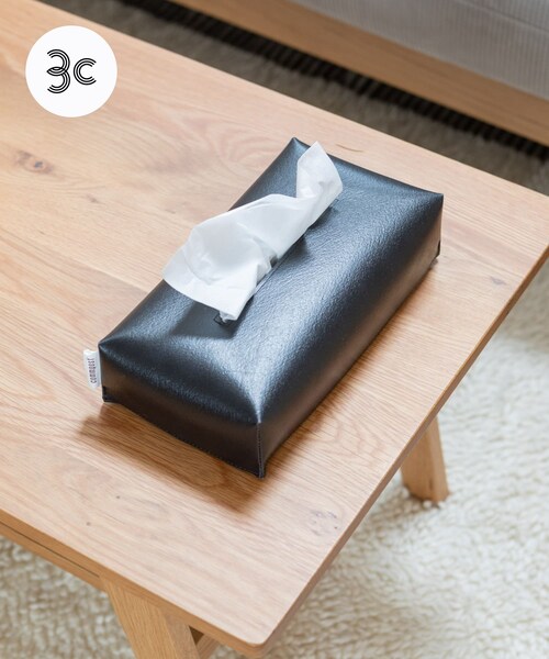 URBAN RESEARCH DOORS(アーバンリサーチドアーズ)の「『一部WEB限定カラー』commpost TISSUE BOX(その他雑貨・メンズ・Wine/Brown/Black/Natural/Navy/Green・one)」の2枚目の写真