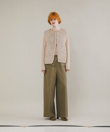 LAATO | hand knit vest(ベスト)
