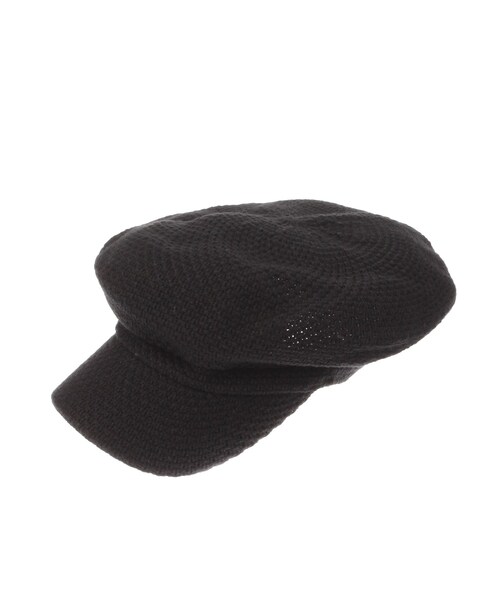 RESEXXY（リゼクシー）の「透かし編みキャスケット（キャスケット・レディース・ホワイト/ブラック/ベージュ・F）」の5枚目の写真