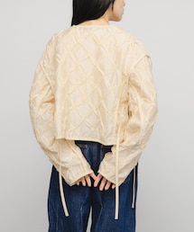 KBF | シャーリングショートジャケット(ブルゾン)