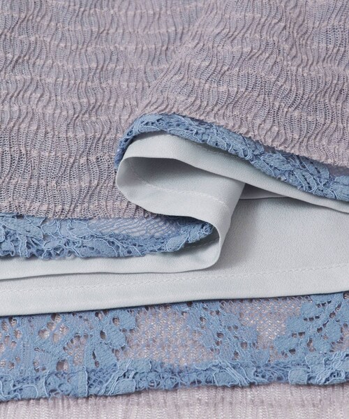 URBAN RESEARCH ROSSO（アーバンリサーチロッソ）の「オーバーレースドレス（ワンピース・レディース・yellow/sax・FREE）」の13枚目の写真