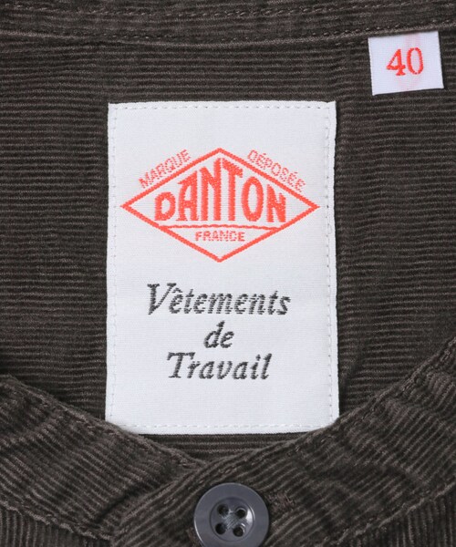 URBAN RESEARCH DOORS（アーバンリサーチドアーズ）の「DANTON　BAND COLLAR SHIRTS LONG-SLEEVE（シャツ/ブラウス・メンズ・LT.GREY/CHARCOAL/SAND BEIGE・38/40/42）」の16枚目の写真