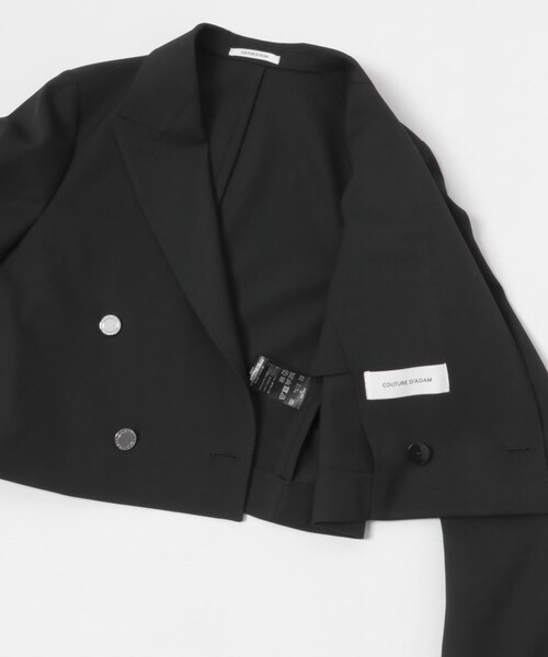 URBAN RESEARCH(アーバンリサーチ)の「COUTURE D’ADAME SPENCER JK(テーラードジャケット・レディース・BLACK・38)」の5枚目の写真