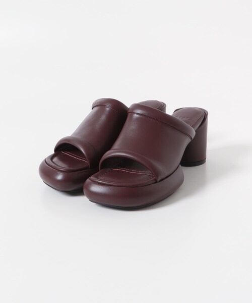 URBAN RESEARCH ROSSO（アーバンリサーチロッソ）の「ALM.　CIELO LEATHER SANDALS（サンダル・レディース・BLACK/MAROON・36/37/38）」の11枚目の写真