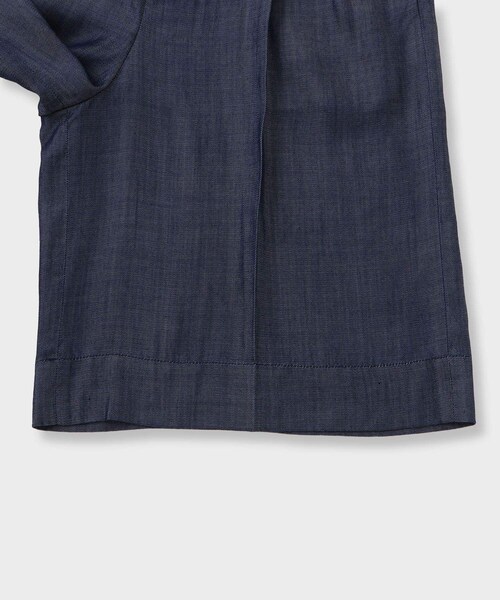 ROPE'(ロペ)の「GWIL TENCEL DENIM HALF PANTS|テンセルデニムハーフ(デニムパンツ・レディース・ブルー・F)」の14枚目の写真