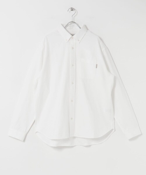 URBAN RESEARCH Sonny Label（アーバンリサーチサニーレーベル）の「シャギーオックスボタンダウンシャツ（シャツ/ブラウス・メンズ・オフ/グレー/ネイビー/グレーチェック・M/L/XL）」の12枚目の写真
