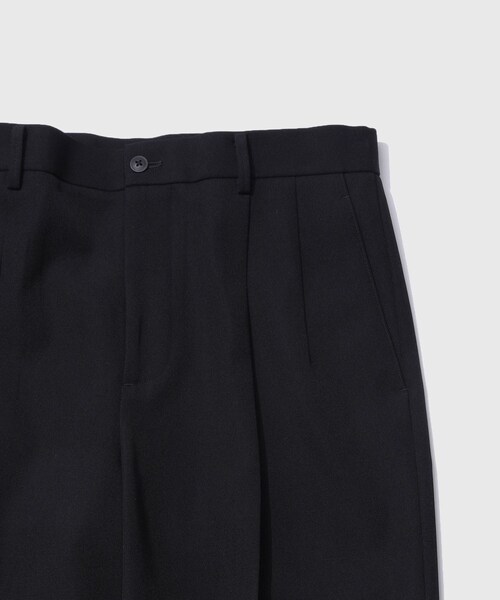 【ATON/エイトン】BACK SATIN STANDARD PANTS