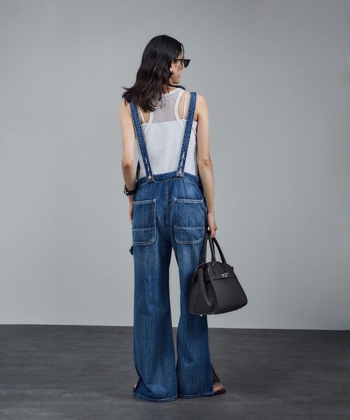 ADAM ET ROPE'（アダムエロペ）の「【IRONING（アイロニング）】mesh tank top（タンクトップ・レディース・ホワイト・F）」の7枚目の写真