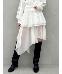 dazzlin | 2ピースティアードミニスカート(スカート)