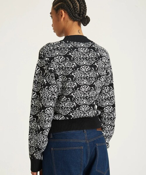 Saturdays NYC（サタデーズ ニューヨークシティ ）の「VARICK MOCKNECK SWEATER（ニット/セーター・レディース・ブラック/ブルー・L/XL/XS）」の19枚目の写真