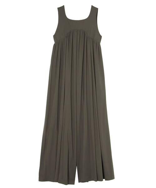 UN3D.(アンスリード)の「WIDE GATHER CUT AIO(つなぎ/オールインワン・レディース・ブラック/ブルー/カーキ・36/38)」の16枚目の写真