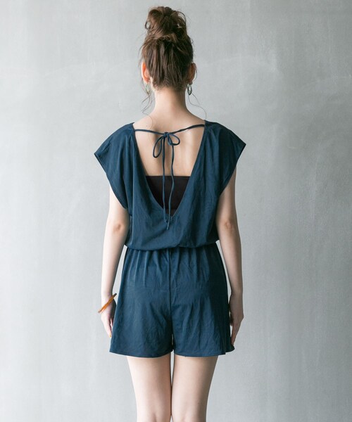RODE SKO（ロデスコ）の「ロンパース風セット∴（水着・レディース・BLUE GREEN・FREE）」の11枚目の写真