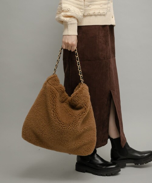 URBAN RESEARCH Sonny Label（アーバンリサーチサニーレーベル）の「VIOLAd’ORO　ELMO V-8680（ショルダーバッグ・レディース・brown/off white・one）」の3枚目の写真
