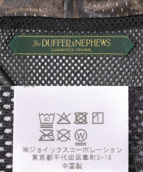 URBAN RESEARCH（アーバンリサーチ）の「The DUFFER N NEPHEWS　MESH ZIP UP HOODIE（パーカー・メンズ・FLOWER/BLACK・M）」の15枚目の写真