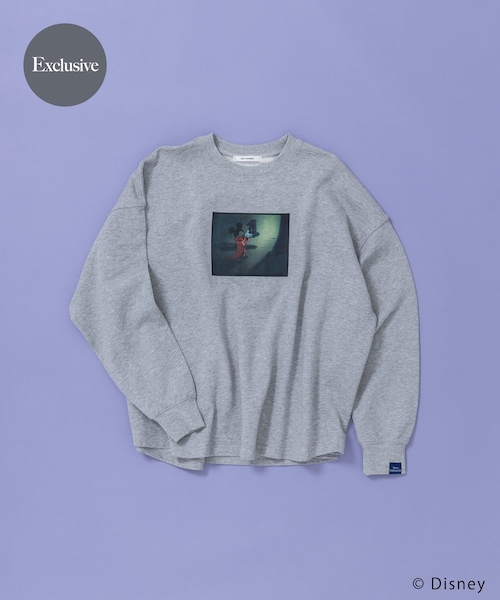URBAN RESEARCH(アーバンリサーチ)の「別注/Disney/ビッグスウェット(スウェット・レディース・TOP GRAY/D.NAVY/RED・Free)」の1枚目の写真