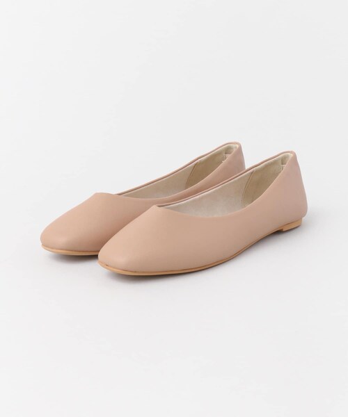 KBF（ケイビーエフ）の「スクエアバレエシューズ（バレエシューズ・レディース・CAMEL/WHITE/SILVER・36/37/38）」の9枚目の写真