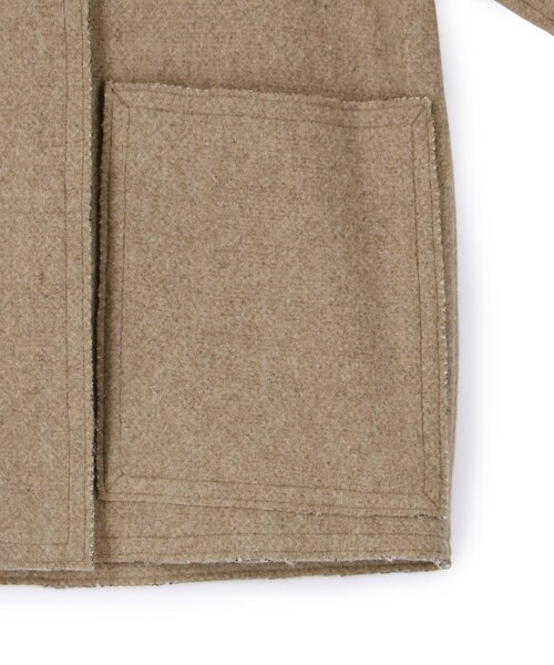 ADAM ET ROPE'（アダムエロペ）の「スライバースタンドカラーブルゾン