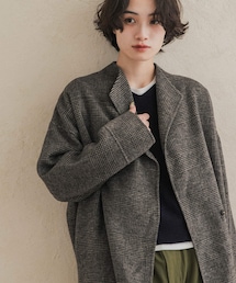 URBAN RESEARCH DOORS | ウールリバーミドルガウンコート 26AW(その他アウター)