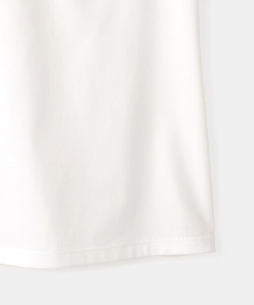 ROPE' PICNIC（ロペピクニック）の「【KIDS/キッズ】スタンドフリルシャーリングカットソー/セレモニー対応（Tシャツ/カットソー・キッズ・オフホワイト・110/120/130/140/150）」の9枚目の写真