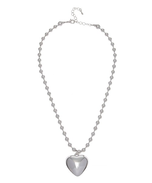 EVRIS（エヴリス）の「HEART MOTIF CHOKER ネックレス（ネックレス・レディース・シルバー/ゴールド・F）」の14枚目の写真
