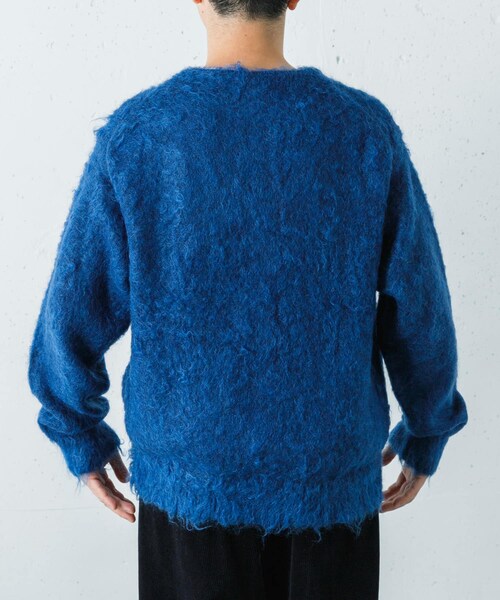 URBAN RESEARCH（アーバンリサーチ）の「YLEVE　MOHAIR NAPPING KNIT CARDIGAN（カーディガン/ボレロ・メンズ・110 COBALT・4）」の3枚目の写真