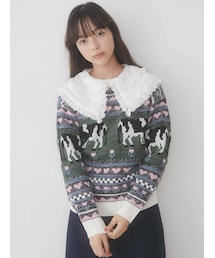 merry jenny | 牧場ニット(ニット/セーター)