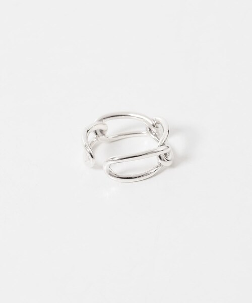 URBAN RESEARCH(アーバンリサーチ)の「XOLO BOLD CHAIN RING(リング・メンズ・SILVER・L)」の4枚目の写真