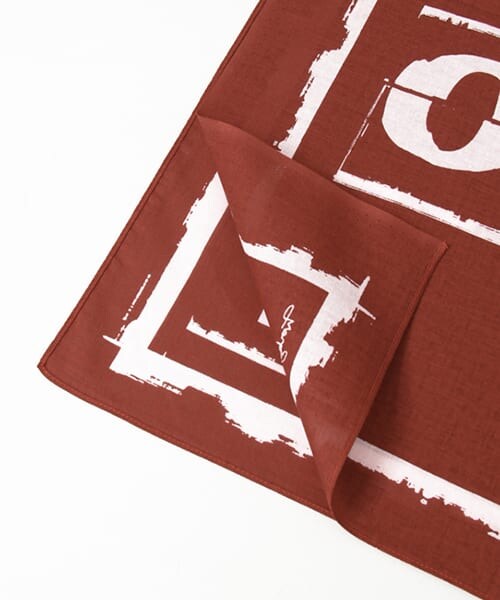 URBAN RESEARCH（アーバンリサーチ）の「OUTPOST BANDANA∴（バンダナ/スカーフ・メンズ・BURGUNDY/CHARCOAL/GREEN・-0）」の8枚目の写真