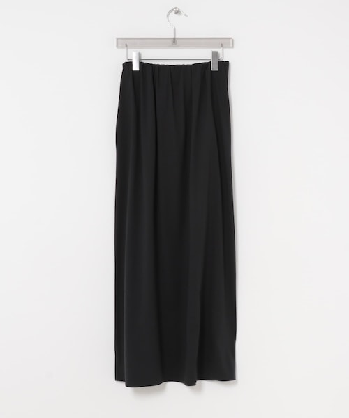 URBAN RESEARCH（アーバンリサーチ）の「AMOMENTO　JERSEY MAXI LONG SKIRT（スカート・レディース・CHARCOAL/IVORY・0/1）」の9枚目の写真