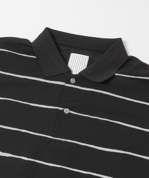 URBAN RESEARCH（アーバンリサーチ）の「SFC　SIDE STRIPE BIG POLO（ポロシャツ・メンズ・NAVY/WHITE/BLACK・M/L/XL/XXL）」の11枚目の写真