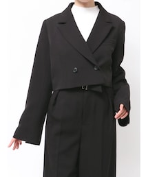 ショートテーラードジャケット【セット販売対象】