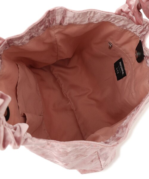 VIS(ビス)の「【MARY QUANT×VIS】フリルハンドルベロアトートバッグ(トートバッグ・レディース・ブラック/ピンク系・F)」の20枚目の写真