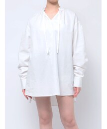 MURUA | スリーブドロストチュニックシャツ(シャツ/ブラウス)