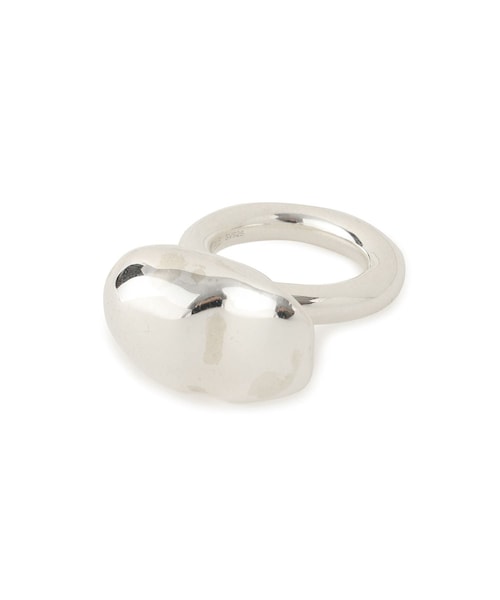 ADAM ET ROPE'(アダムエロペ)の「【EMOELLE】pearl shaped silver ring(リング・レディース・シルバー・F)」の8枚目の写真