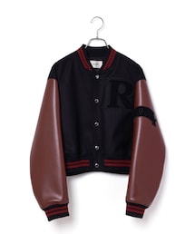 ROPE' | カシミヤ混フラノショートスタジャン(スタジャン)