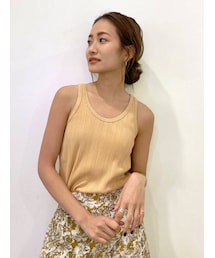 Ungrid | ランダムテレコタンクトップ(タンクトップ)