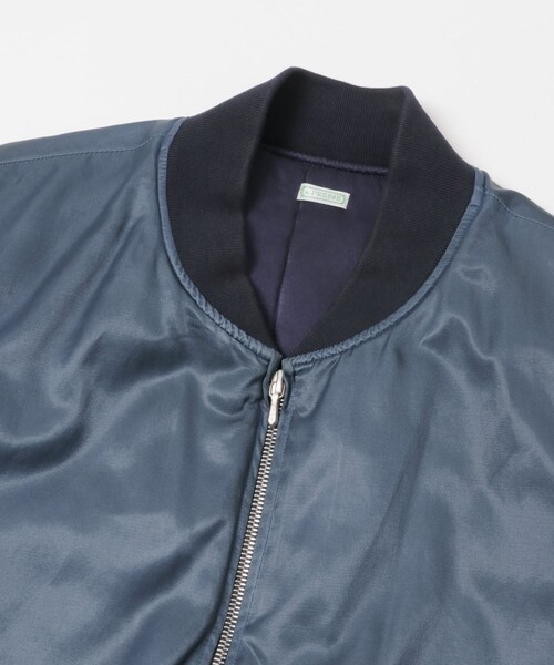 URBAN RESEARCH（アーバンリサーチ）の「A PRESSE　Vintage Silk Viscose Tour Jacket（ブルゾン・メンズ・BLUE・2/3）」の4枚目の写真