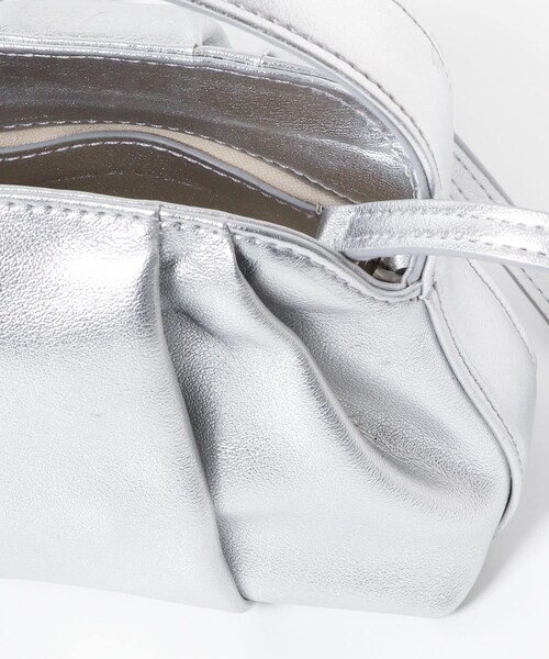 URBAN RESEARCH ROSSO（アーバンリサーチロッソ）の「LUMEN　FANTINE PETIT BAG（ハンドバッグ・レディース・sunlit yel/mistywhite/softblack/hazysilver・-）」の18枚目の写真