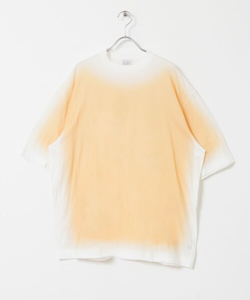 URBAN RESEARCH（アーバンリサーチ）の「GGG　Fade Print Crew-Neck Short-Sleeve T-shirts（Tシャツ/カットソー・メンズ・WHTxCHL/WHTxECR・M/L）」の4枚目の写真