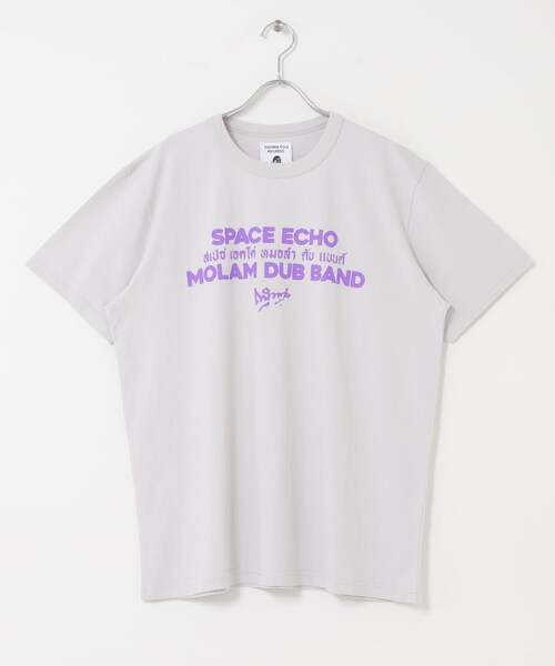 EKAL(エカル)の「TACOMA FUJI RECORDS SPACE ECHO MOLAM DUB BAND T-SHIRTS(Tシャツ/カットソー・メンズ・ICE GRAY/OATMEAL・M/L/XL)」の14枚目の写真