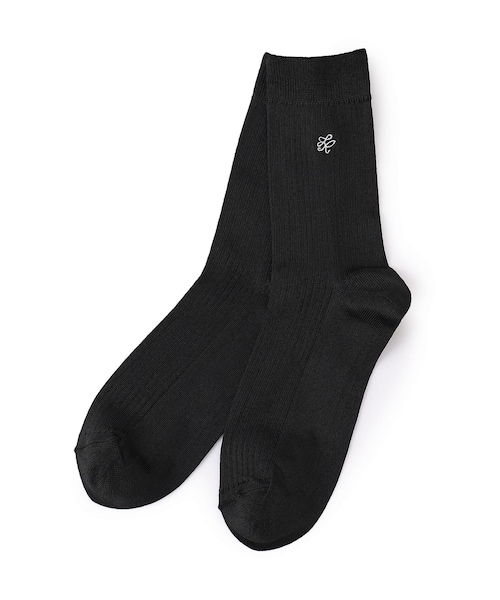 ROPE' PICNIC（ロペピクニック）の「RPロゴソックス（ソックス/靴下・レディース・ブラック/ホワイト/ダークブラウン/シルバー・F）」の14枚目の写真