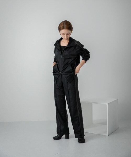 URBAN RESEARCH（アーバンリサーチ）の「『別注』Needles×URBS　Track Jacket-Poly Mesh（ブルゾン・メンズ・BLKxPPL/BLKxBLK・S/M/L/XL）」の17枚目の写真