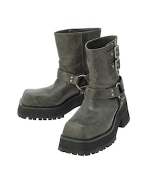 jouetie | プラットフォームショートエンジニアブーツ(ブーツ)