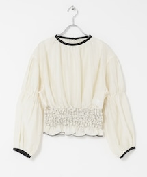 KBF | ポップコーンシャーリングブラウス(シャツ/ブラウス)