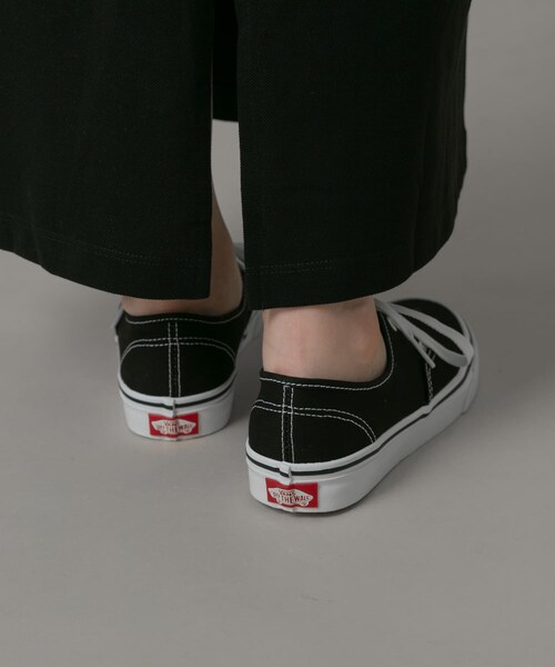 URBAN RESEARCH Sonny Label（アーバンリサーチサニーレーベル）の「VANS　Ua Authentic（スニーカー・レディース・Black/NAVY/RED・5/5.5/6）」の7枚目の写真