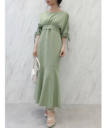 dazzlin | ショートコンビタイトワンピース(ワンピース)