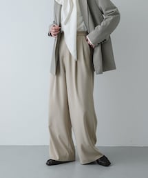 SENSE OF PLACE by URBAN RESEARCH | 『イージーケア/速乾/UVカット/接触冷感』ツータックルーズスラックス(スラックス)