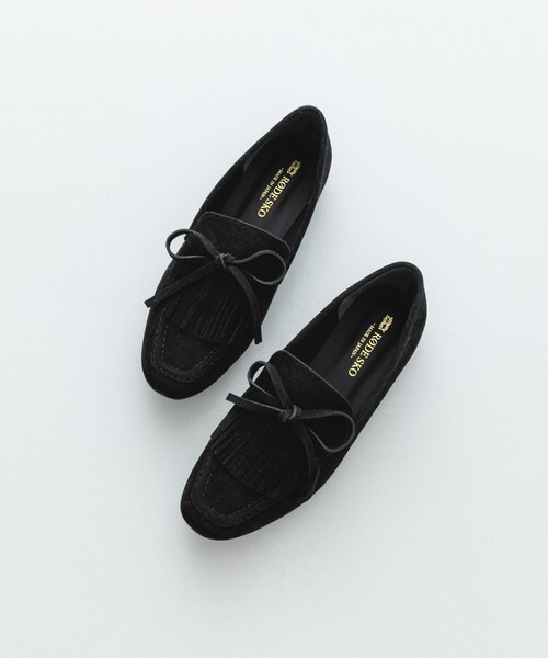 RODE SKO（ロデスコ）の「リボンフリンジローファー（ローファー・レディース・BLACK/BROWN・36/37/38）」の12枚目の写真